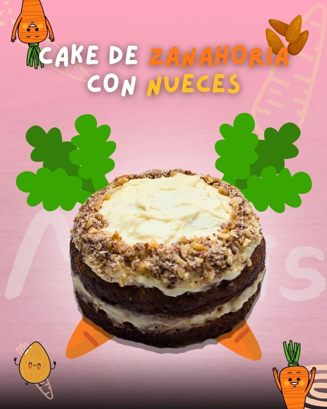 Cake de Zanahoria